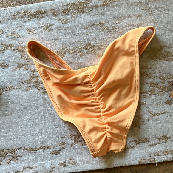 Mint swim. Xs. Extra small. Bright peach. NWOT. Bottoms. Bathing suit - Picture 3 of 4